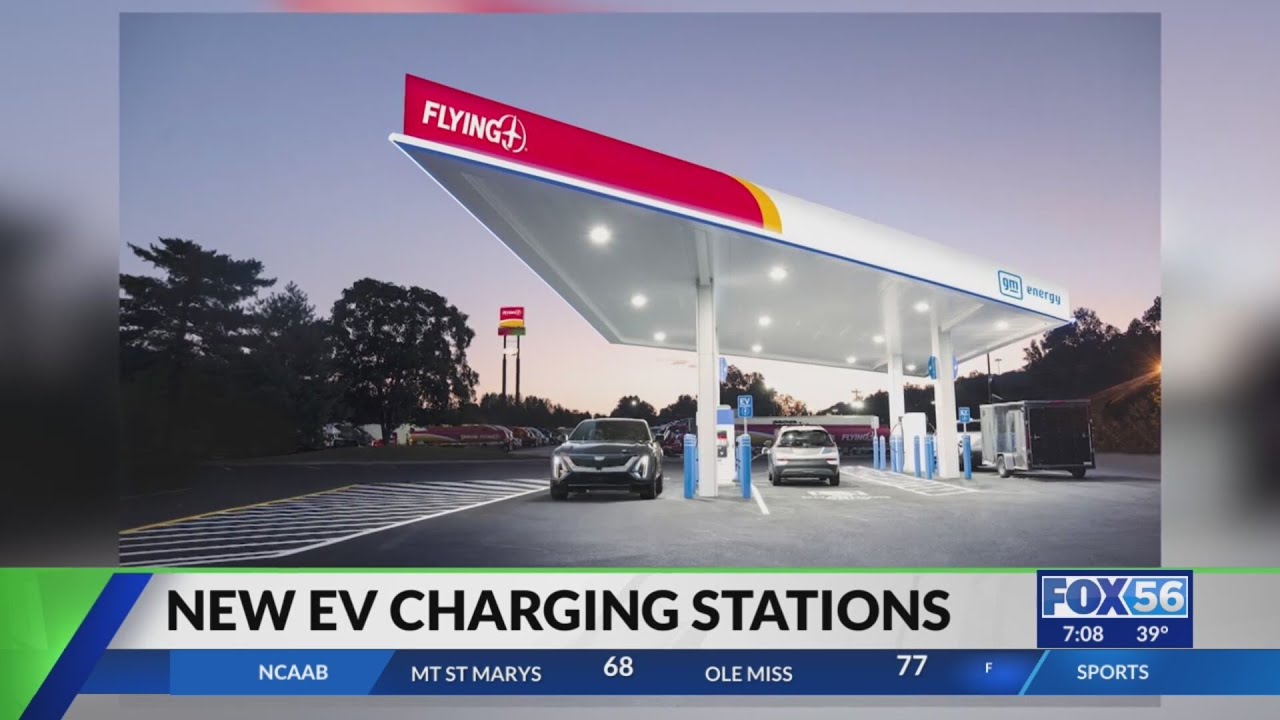 New electric vehicle charging stations coming to I75 in Kentucky YouTube