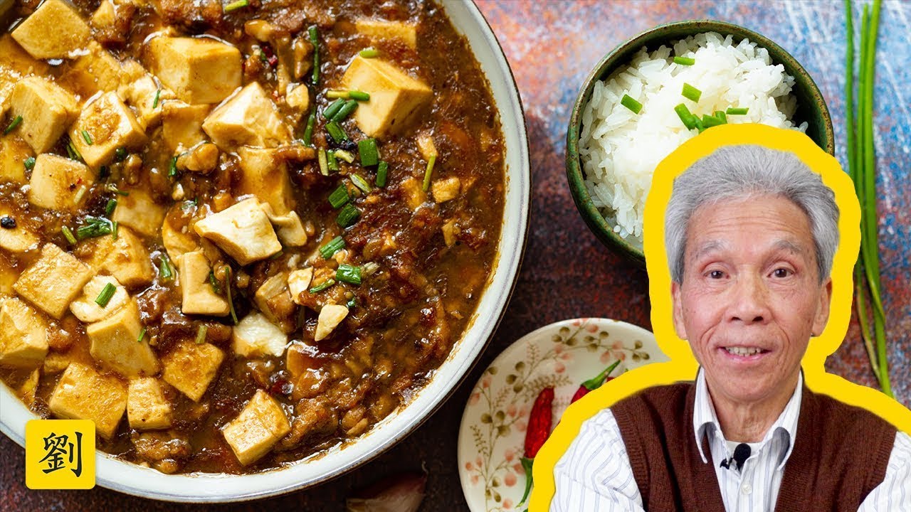 😋  Dad's EASY Mapo Tofu Recipe, Cantonese style (麻婆豆腐鸡)!