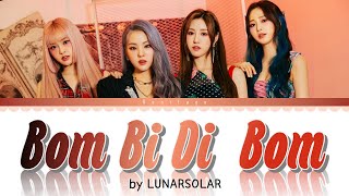 Lunarsolar (루나솔라) - 'Bom di bi bom' lyrics