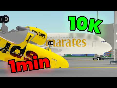 1 Flight Minute vs 10,000 Flight Minutes | PTFS
