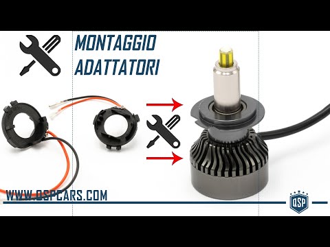 Come Montare Adattatore Portalampada H7 PER Volkswagen di Conversione Luci LED su Kit LED QSPCARS