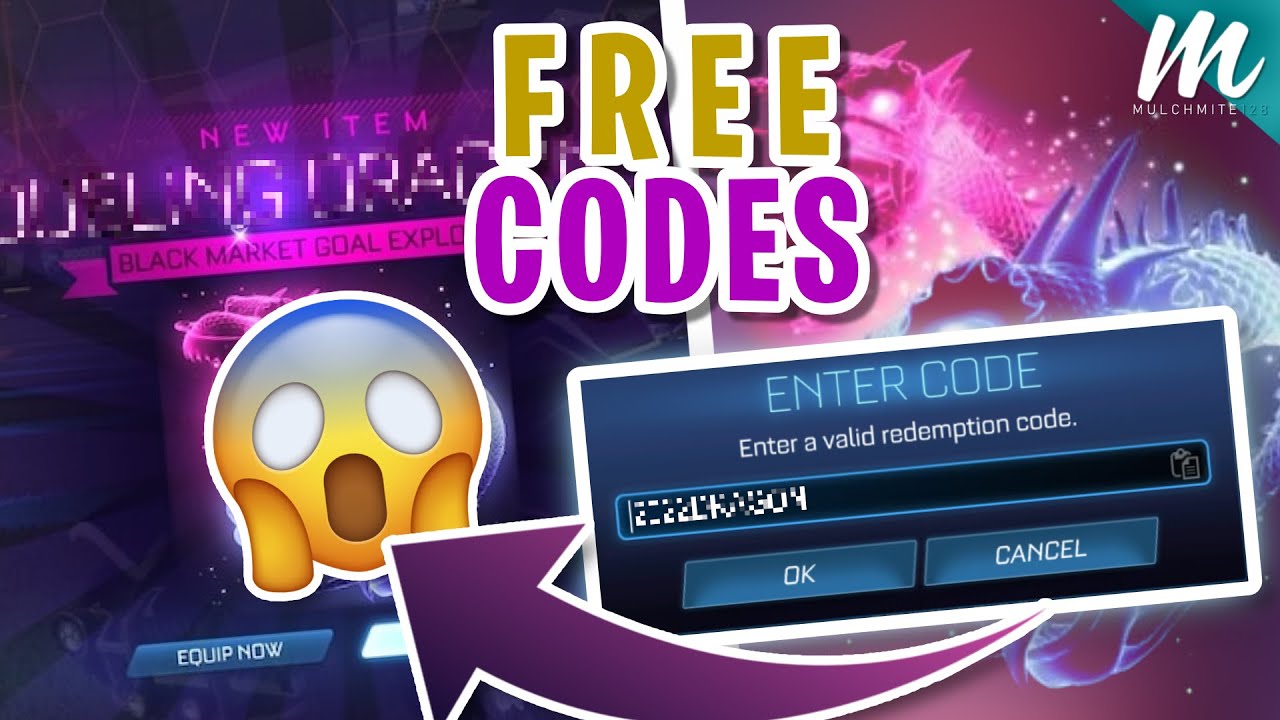 *2024* EVERY FREE REDEEMABLE CODE ON ROCKET LEAGUE YouTube