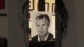 Painting Gordon Ramsay 