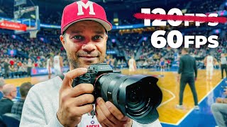 5 reasons why you should NOT film sports at 120fps