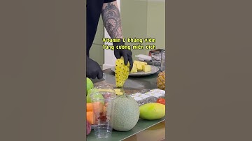 Detox cơ thể. Giảm kí cùng Cần Tây- Thơm. #detox #nuocep #cantay #thom #100Vi