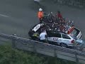 Fränk Schleck Crashes Into Ravine (Tour de Suisse)
