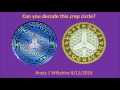 Antsy Mothership Crop circle Decoded! Shocking messages!