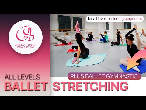 HOW TO STRETCH FOR BALLET: Ballet stretching and gymnastic class