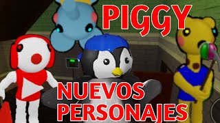 Piggy Roblox TE MUESTRO NUEVOS PERSONAJES DE PIGGY| JUMPSCARES PERSONAJES PIGGY ROBLOX