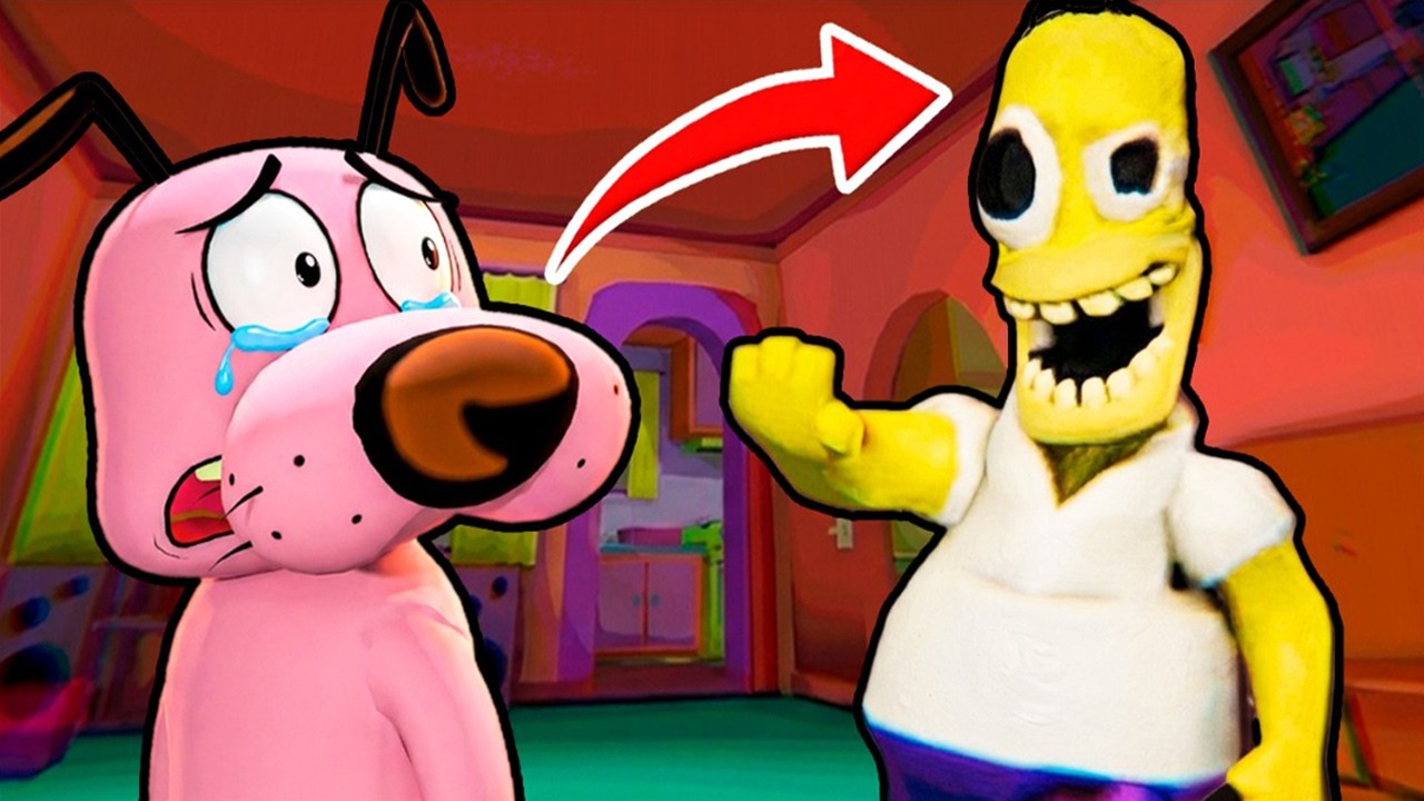 EL JUEGO PROHIBIDO DE LOS SIMPSONS 💀 en Roblox