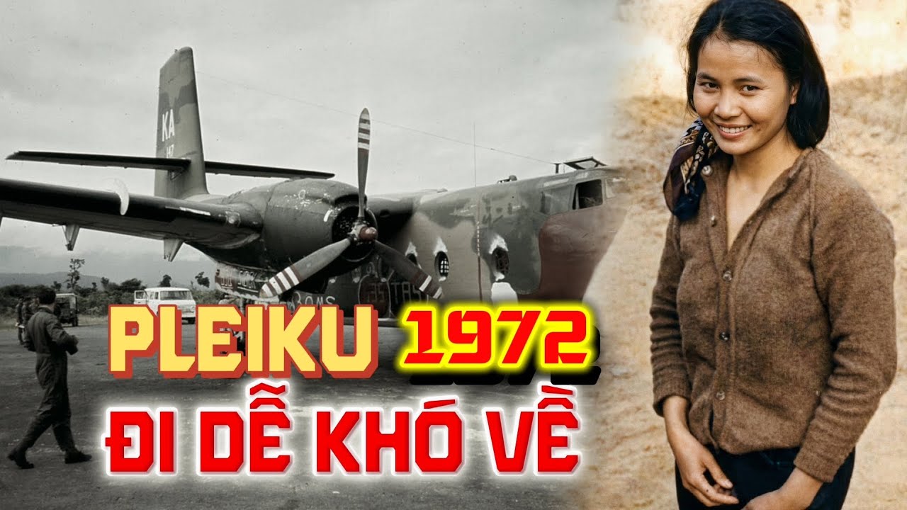  Những Thước Phim Màu HIẾM Về Pleiku Trước 1975