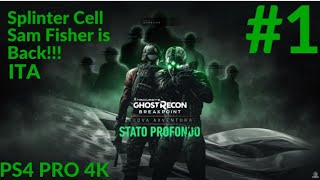 Splinter Cell Sam Fisher PS4 PRO 4K 