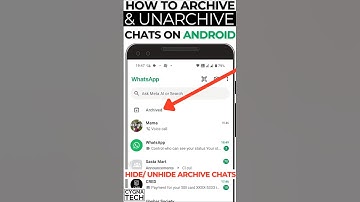 📁 How to Archive and Unarchive Chats in WhatsApp (2025) – Keep Your Inbox Organized!