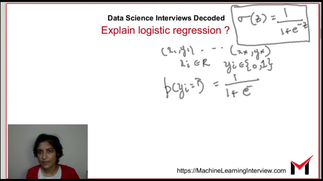 Explain Logistic Regression ? : Data Science Interviews Decoded - YouTube