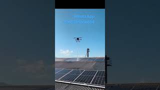 EASA C5 certified JTC10 cleaning drone for solar panels washing in Europe