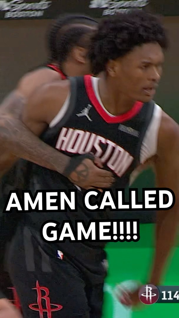Amen Thompson for the win! ?