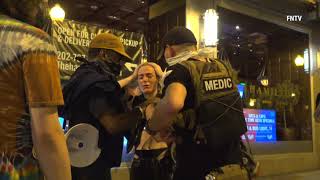 Clashes Erupt outside White house in Washington DC