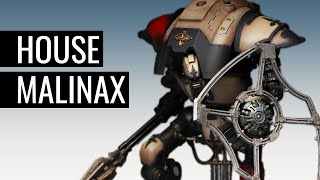 ARMY PAINTING HOUSE MALINAX | Horus Heresy | IMPERIAL KNIGHTS | WARHAMMER 40k |