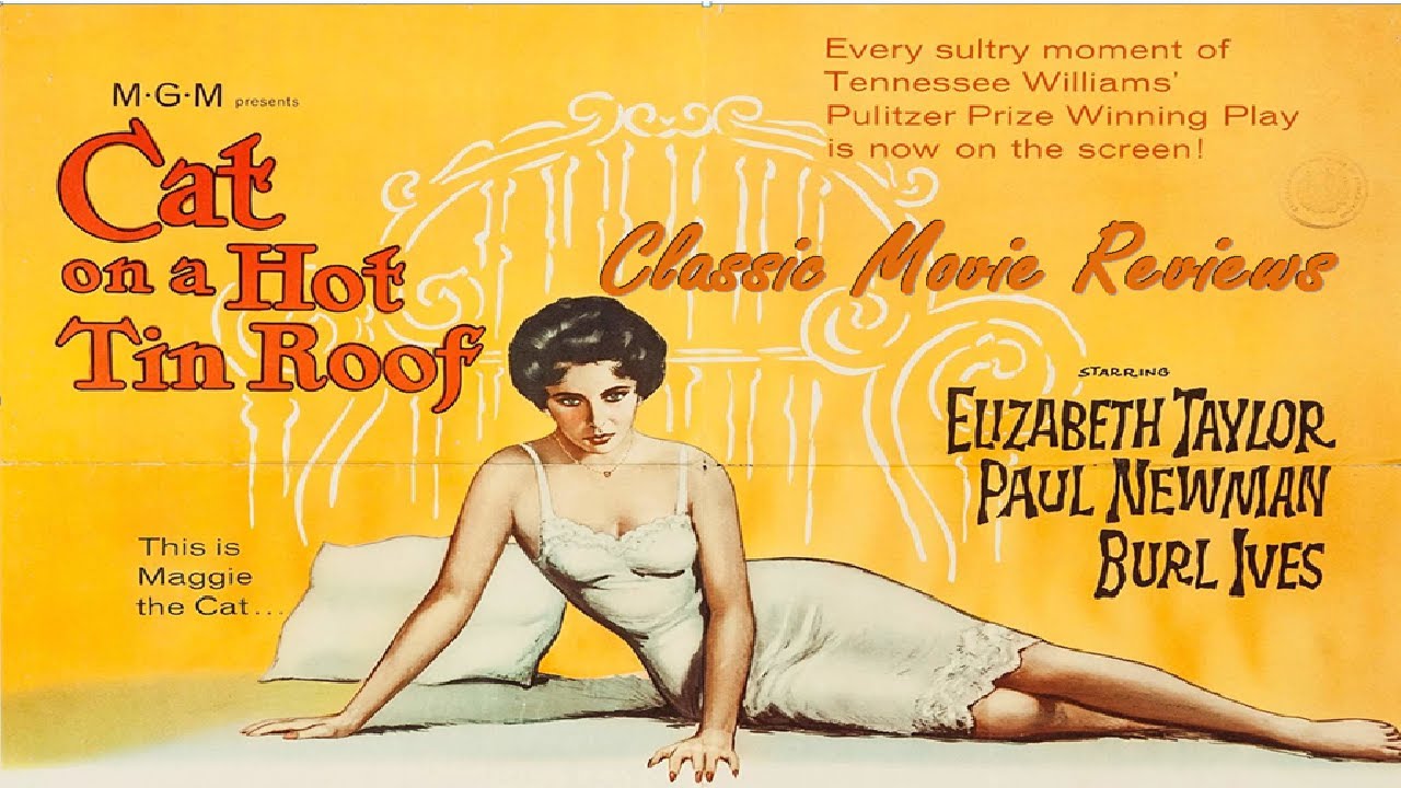 Classic Movie Reviews: Cat on a Hot Tin Roof (1958) - YouTube