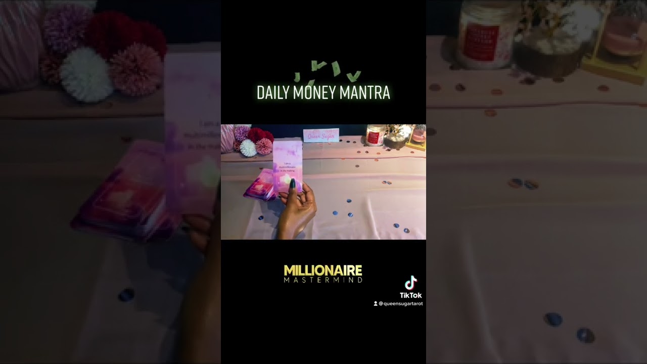 Daily Money Mantra/Message 