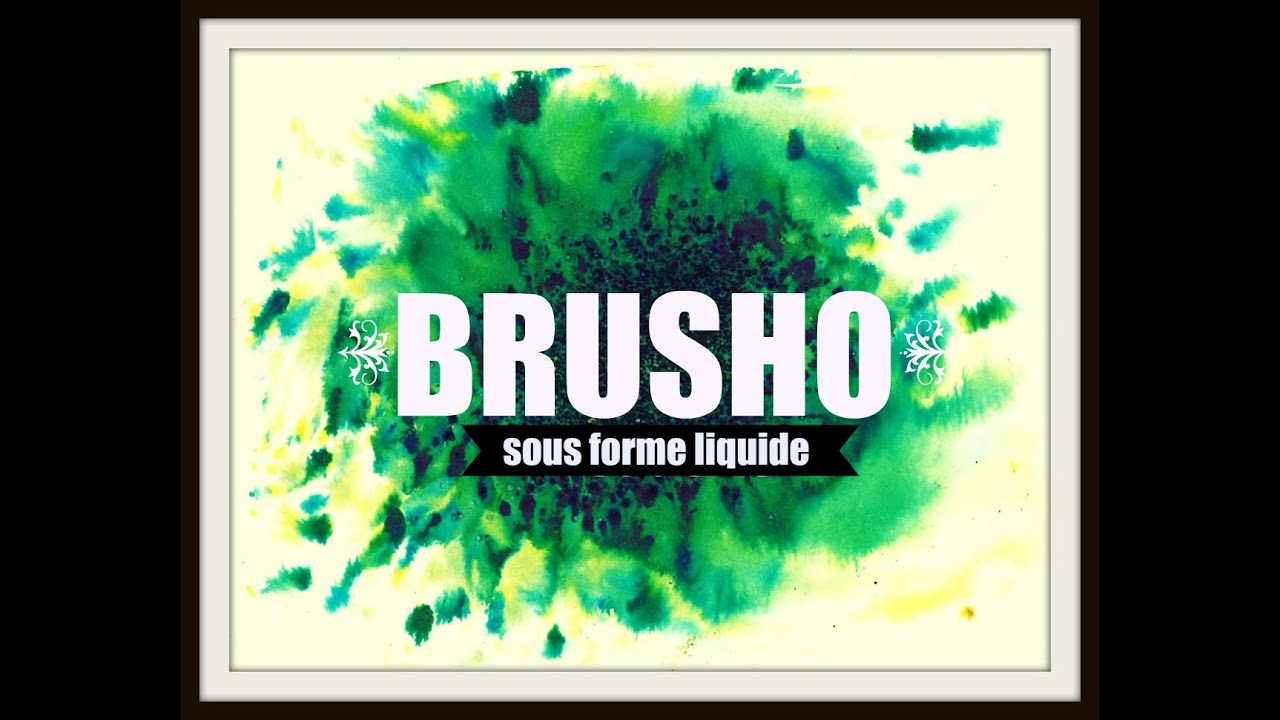 [Brusho]:5 techniques d'utilisations sous forme liquide