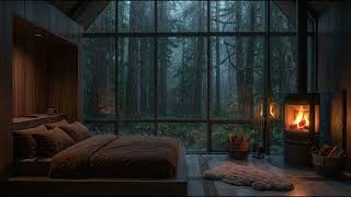 soft rain. cozy refuge. quiet fireplace. [3 hours] 0922 [no thunder] screenshot 5