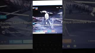 Famous Former Sanity member, Alexander Wolfe saying goodbye to the WWE Profile