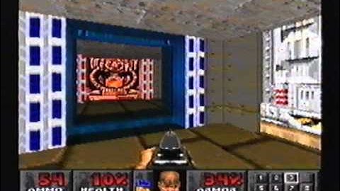 Doom - PS1 - Level 14 - Halls Of The Damned