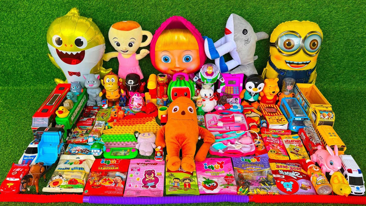 Hunting Es Krim Masak Masakan Dokteran Permen Yupi Baby Shark Marsha and The Bear Bebek Ikan Koi 268