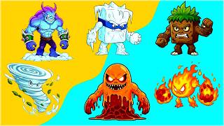 Elemental Merge Monsters Game - Gameplay Walkthrough Part 1