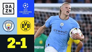 Haaland vollendet! City dreht Match: Man City - Borussia Dortmund 2:1 | UEFA Champions League