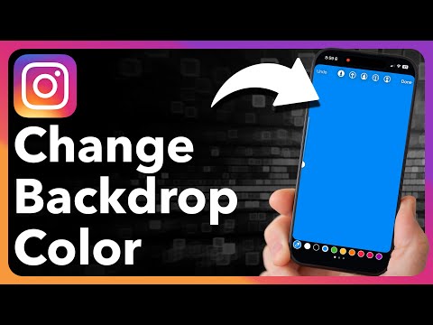 كيفية تغيير لون الخلفية في قصة 