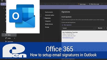 How to Setup Email Signatures in Outlook 2024 - Office 365