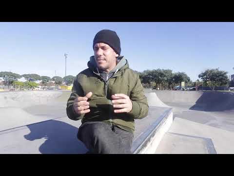 Martín Pibotto, diseñador de skateparks