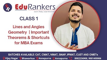 Geometry for MBA Entrance Exams | CAT SNAP XAT CMAT OMETs