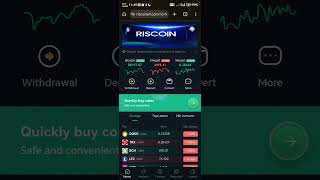 Riscoin App Backup Access | How to Open Your Account Using a Browser