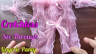 Sexy See Through Crotchless Lingerie Panty Haul/Review from Lazada #haul25