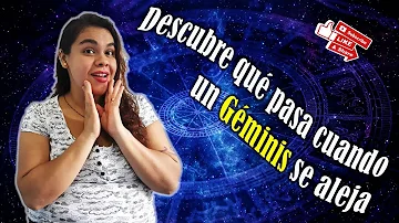 ¿Cómo saber si un Géminis lo siente?