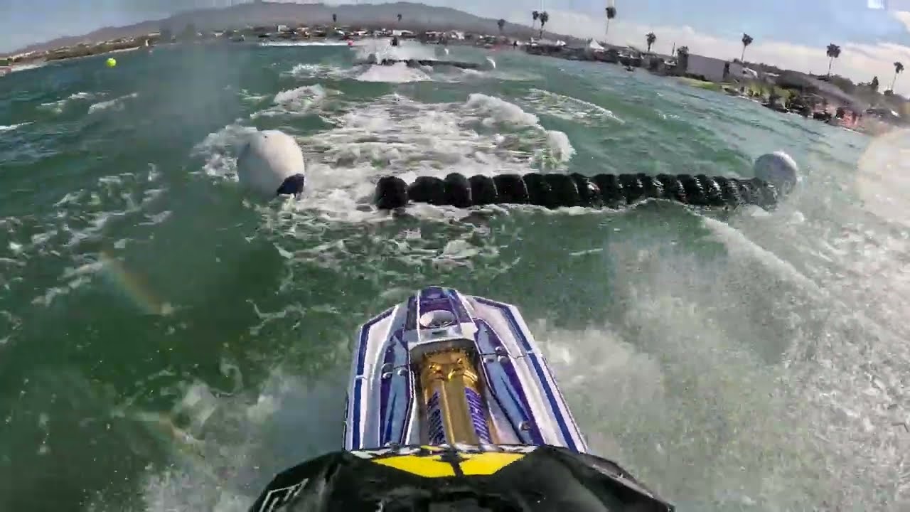 *4K* 2023 SBT World Finals Pro Ski Grand Prix - Moto 3 Onboard With Sebastien Girello