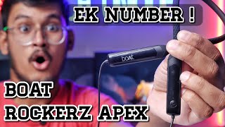boAt Rockerz Apex - Unboxing & Review || Bhai Bawaal !