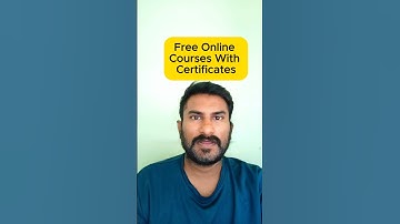 Free Online Courses With Certificates #shorts #shortsfeed #shortvideo #ytshorts  #freeonlinecourse
