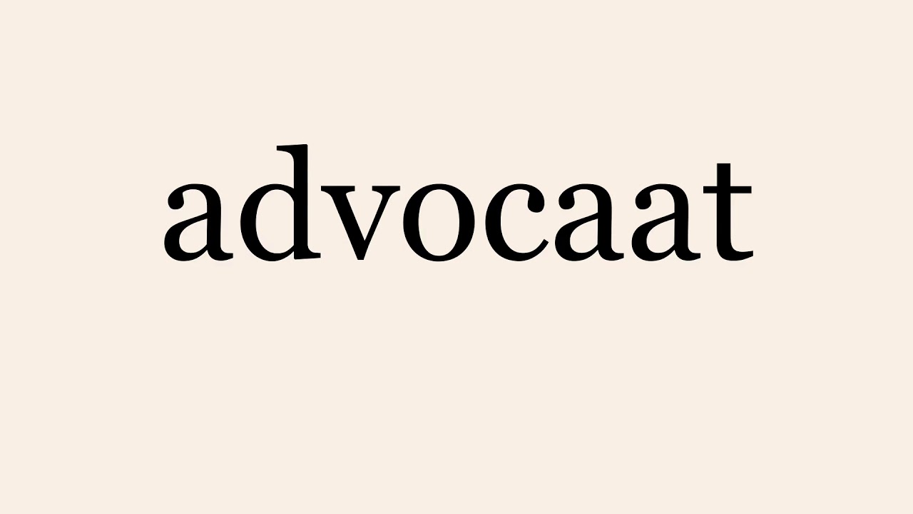 advocaat YouTube advocaat YouTube