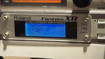ROLAND FANTOM XR SRX 03 PT 01