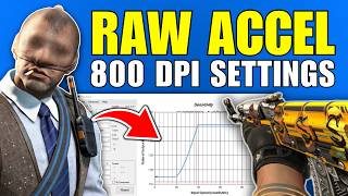 Best RAW ACCEL Settings For CS2 (800 DPI) - 2026