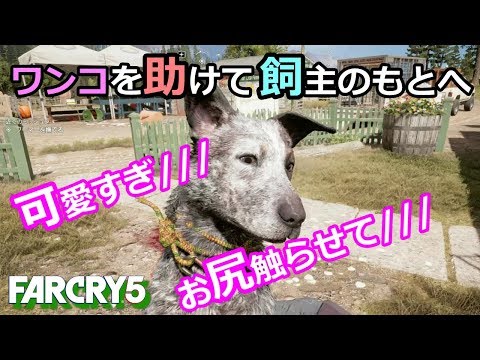 『拘束プレイ』優しいおじさんかと思ったら...【Far Cry 5(ファークライ5)】愛犬ブーマー編 実況#1