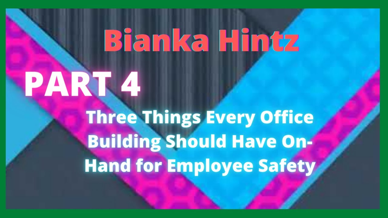 Three Things Every Office Building Should Have OnHand for Employee