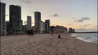 Beira Mar de Fortaleza, Ceará, Brasil