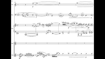 Ali Balighi - Daramad for Violin, Bassoon, Piano and Percussion (2019) [Score-Video]