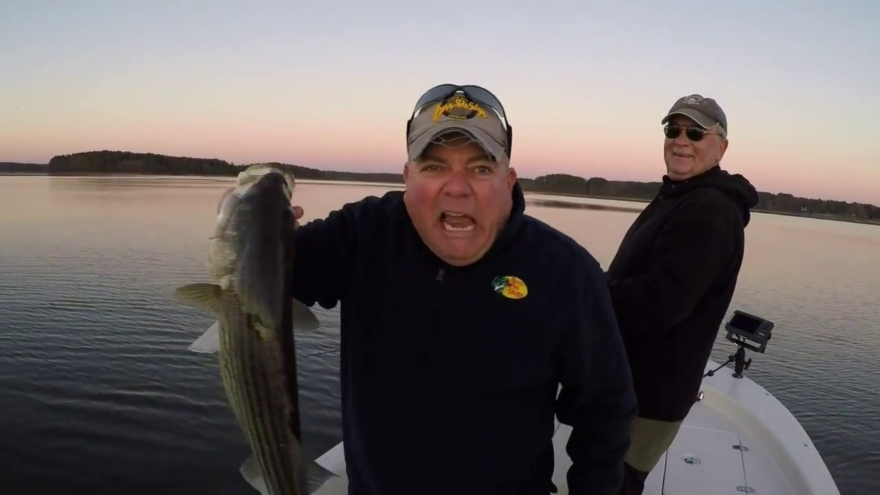 Kerr lake stripers YouTube