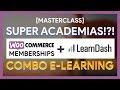 LearnDash y WooCommerce Memberships: 🎓 Crea plataformas e-Learning muy profesionales 💸